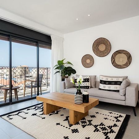 Duplex With Sea View Terrace Above The Flea Market Tel Aviv Esterno foto