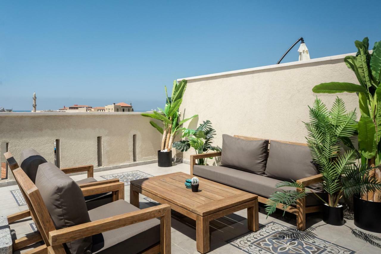 Duplex With Sea View Terrace Above The Flea Market Tel Aviv Esterno foto