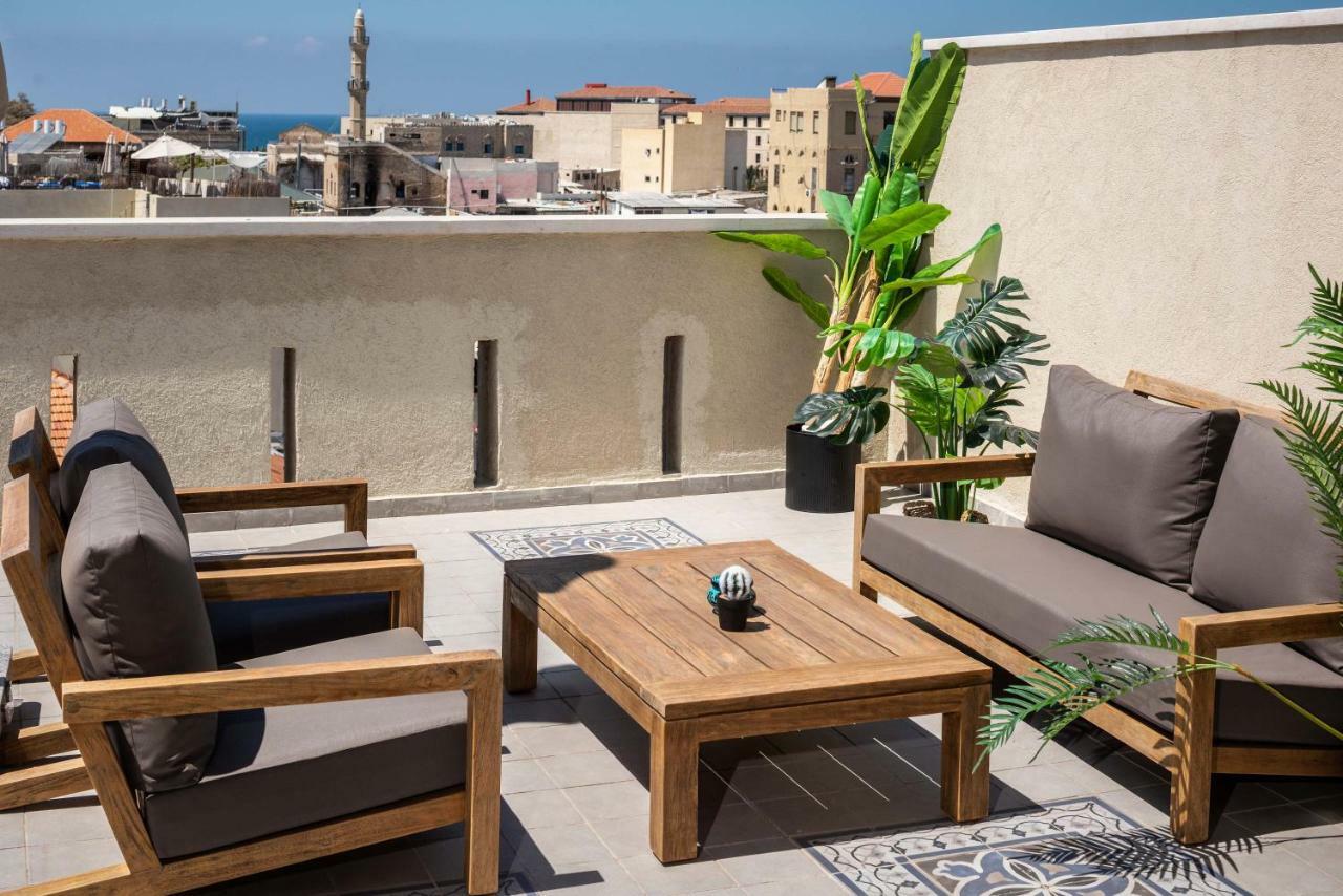 Duplex With Sea View Terrace Above The Flea Market Tel Aviv Esterno foto